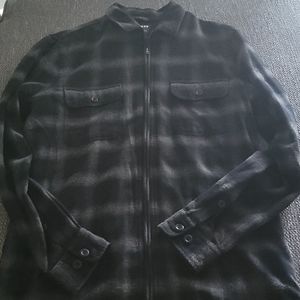 Mens flannel shirt jacket